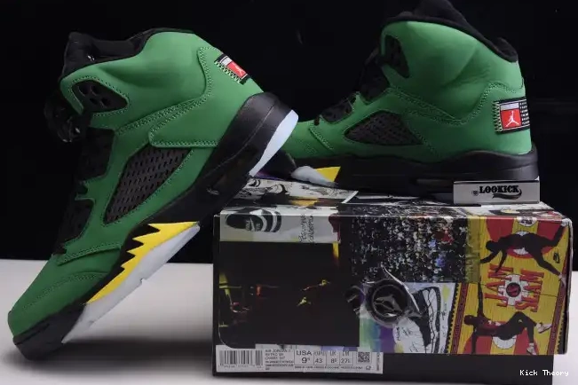 Kicktheory Ducks Jordan SE Air Oregon 5 CK6631-307 0608